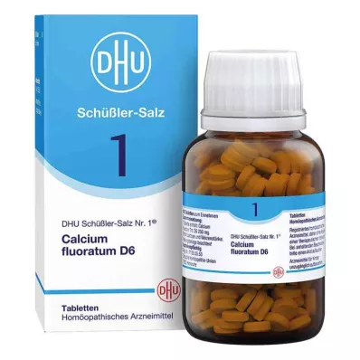 DHU Schüßleri soola number 1 Calcium fluoratum D6 tabletid (420 tk)