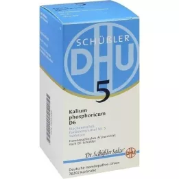 BIOCHEMIE DHU 5 Kalium phosphoricum D 6 tabletti, 420 tk