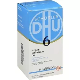 BIOCHEMIE DHU 6 Kalium sulphuricum D 6 tabletti, 420 tk