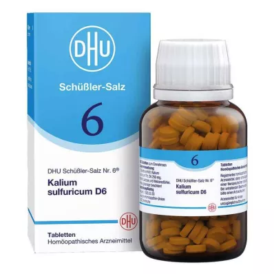 BIOCHEMIE DHU 6 Kalium sulphuricum D 6 tabletti, 420 tk