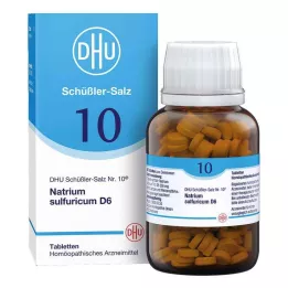 BIOCHEMIE DHU 10 Natrium sulphuricum D 6 tabletti, 420 tk