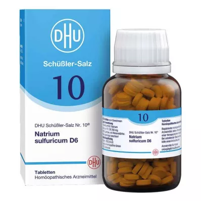 DHU Schüßleri sool nr 10 sodium sulfuricum D6 tabletid, 420 tk