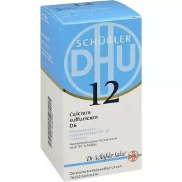 BIOCHEMIE DHU 12 Calcium sulphuricum D 6 tabletti, 420 tk