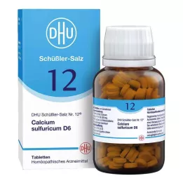 BIOCHEMIE DHU 12 Calcium sulphuricum D 6 tabletti, 420 tk