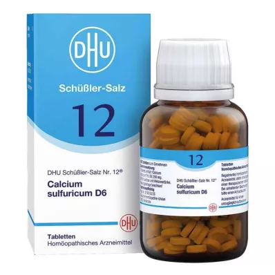 BIOCHEMIE DHU 12 Calcium sulphuricum D 6 tabletti, 420 tk