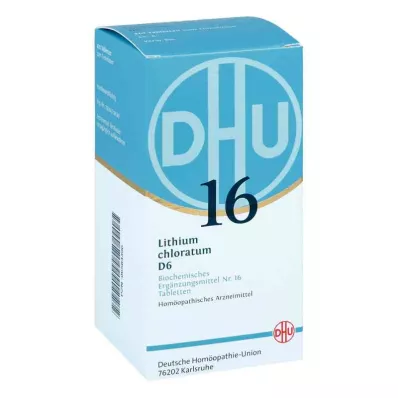 BIOCHEMIE DHU 16 Lithium chloratum D 6 tabletti, 420 tk