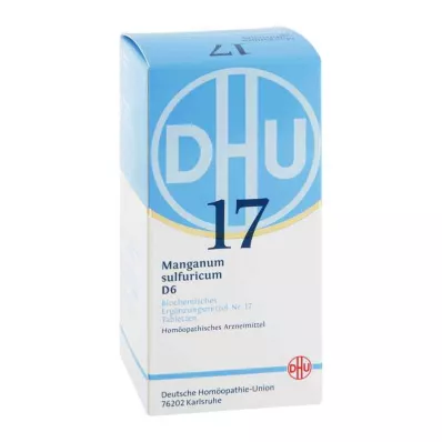 BIOCHEMIE DHU 17 Manganum sulphuricum D 6 tabletti, 420 tk
