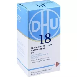 BIOCHEMIE DHU 18 Calcium sulphuratum D 6 tabletti, 420 tk