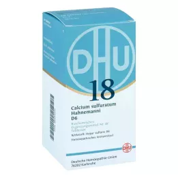 BIOCHEMIE DHU 18 Calcium sulphuratum D 6 tabletti, 420 tk