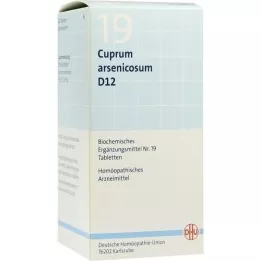 BIOCHEMIE DHU 19 Cuprum arsenicosum D 12 tabletti, 420 tk