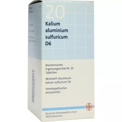 BIOCHEMIE DHU 20 kaaliumalumiinium.väävel.D 6 tabletti, 420 tk