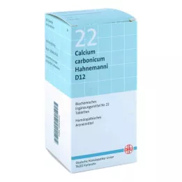BIOCHEMIE DHU 22 Calcium carbonicum D 12 tabletti, 420 tk