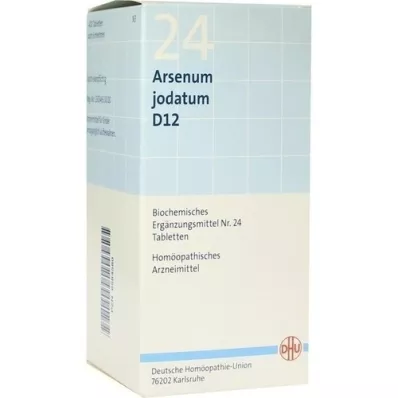 BIOCHEMIE DHU 24 Arsenum jodatum D 12 tabletti, 420 tk