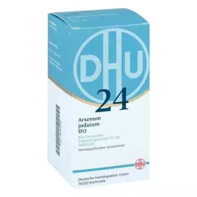 BIOCHEMIE DHU 24 Arsenum jodatum D 12 tabletti, 420 tk