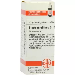 ELAPS corallinus D 12 graanulit, 10 g