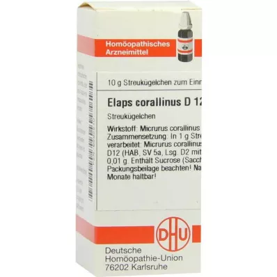 ELAPS corallinus D 12 graanulit, 10 g