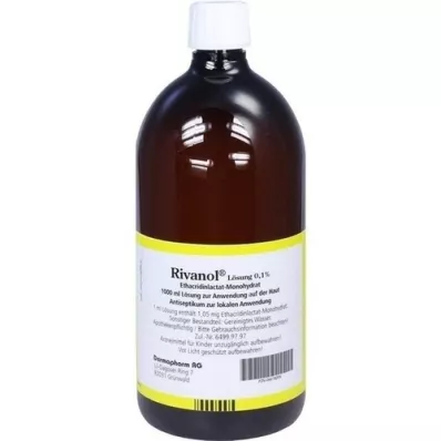 RIVANOL Lahus 0,1%, 1000 ml