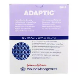 ADAPTIC 12,7x22,9 cm niiske haavaside, 12 tk