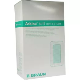 ASKINA Pehme haavaside 9x15 cm steriilne, 40 tk