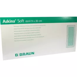 ASKINA Pehme haavaside 9x20 cm steriilne, 30 tk