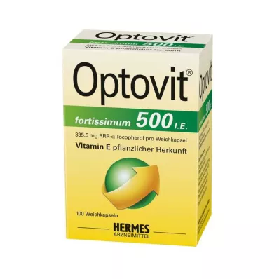 OPTOVIT fortissimum 500 kapslit, 100 tk