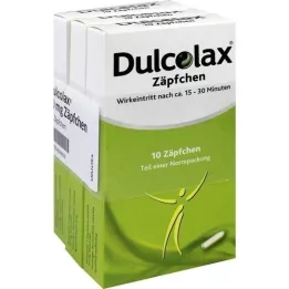 DULCOLAX Suppositooriumid, 30 tk