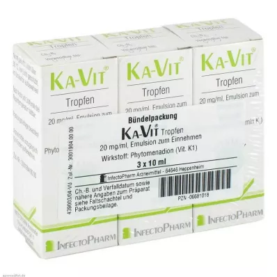 KA VIT Tilgad, 3X10 ml