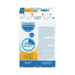 FRESUBIN PROTEIN Energia DRINK Multifruit Tr.Fl., 4X200 ml