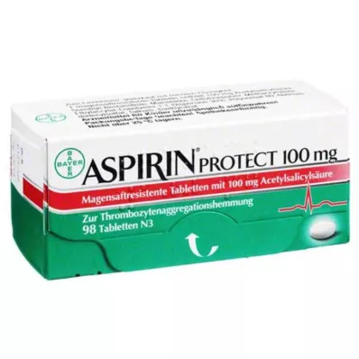 ASPIRIN Protect 100 mg enteroaktiivsed tabletid, 98 tk