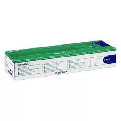 Omnifix®Solo Luer Lock süstlad, 100X3 ml
