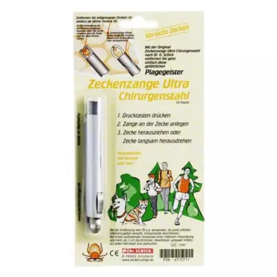 ZECKENZANGE Ultra kirurgiline teras, 1 tk