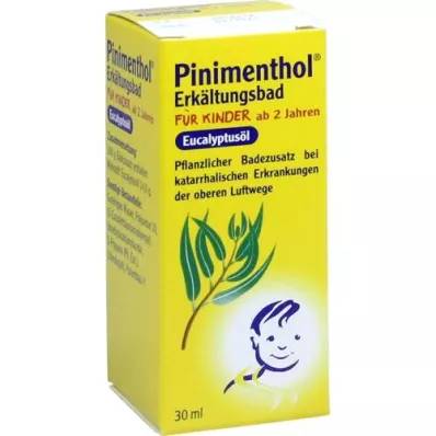 PINIMENTHOL Külmavann lapsele alates 2 a. Eukalüpt, 30 ml