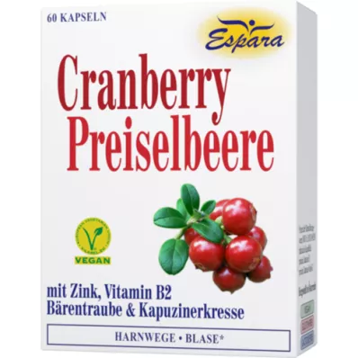 CRANBERRY PREISELBEERE Kapslid, 60 tk