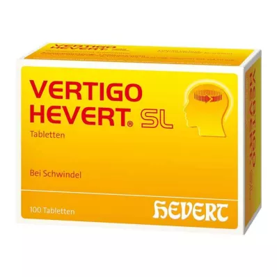 VERTIGO HEVERT SL tabletid, 100 tk