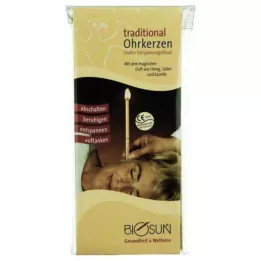 BIOSUN kõrvaküünlad Traditsiooniline, 10 tk