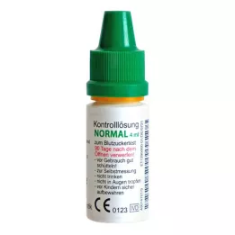 GLUCO TEST Pluss kontrolllahus normaalne, 4 ml