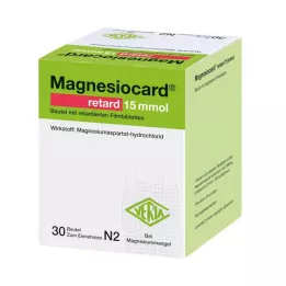 MAGNESIOCARD retard 15 mmol kotike koos ret.filmtabl., 30 tk