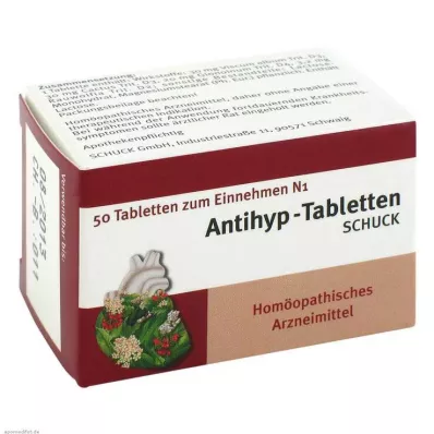 ANTIHYP Schuck tabletid, 50 tk