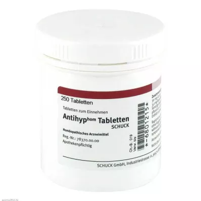 ANTIHYP Schuck tabletid, 250 tk