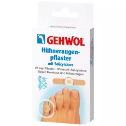 GEHWOL maisiplaaster salitsüülhappega, 6 tk