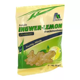 INGWER LEMON kommid + C-vitamiin, 75 g
