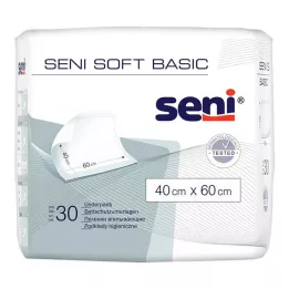 SENI Soft Basic voodikaitsetampoon 40x60 cm, 30 tk