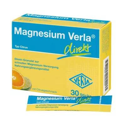 MAGNESIUM VERLA otsegraanulid tsitrus, 30 tk