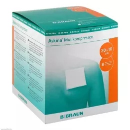 ASKINA Sidekompressid 10x20 cm steriilsed, 25X2 tk