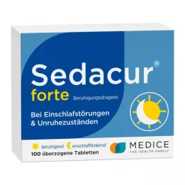 SEDACUR forte rahustavad pastillid, 100 tk