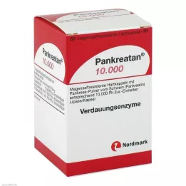 PANKREATAN 10 000 kõvakapslit, 50 tk