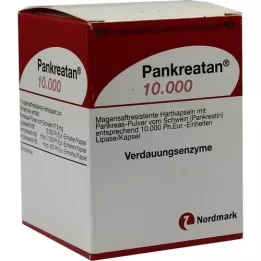 PANKREATAN 10 000 kõvakapslit, 100 tk