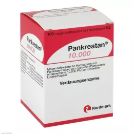 PANKREATAN 10 000 kõvakapslit, 100 tk