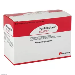 PANKREATAN 10 000 kõvakapslit, 200 tk
