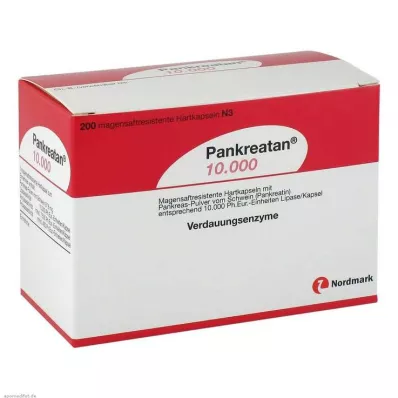 PANKREATAN 10 000 kõvakapslit, 200 tk